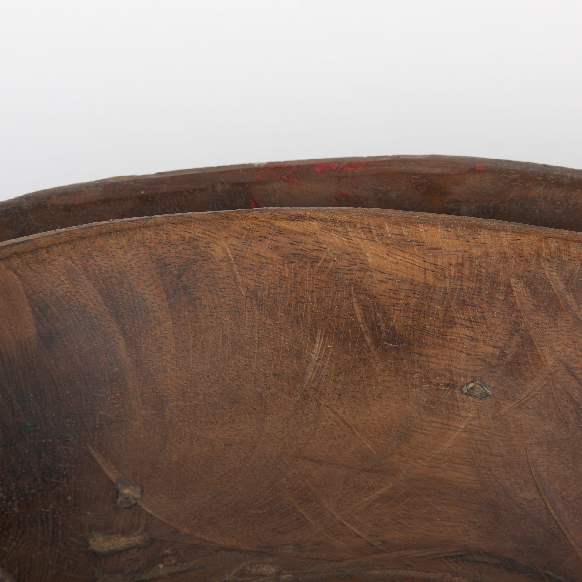Keru Wooden Bowls- Medium Brown