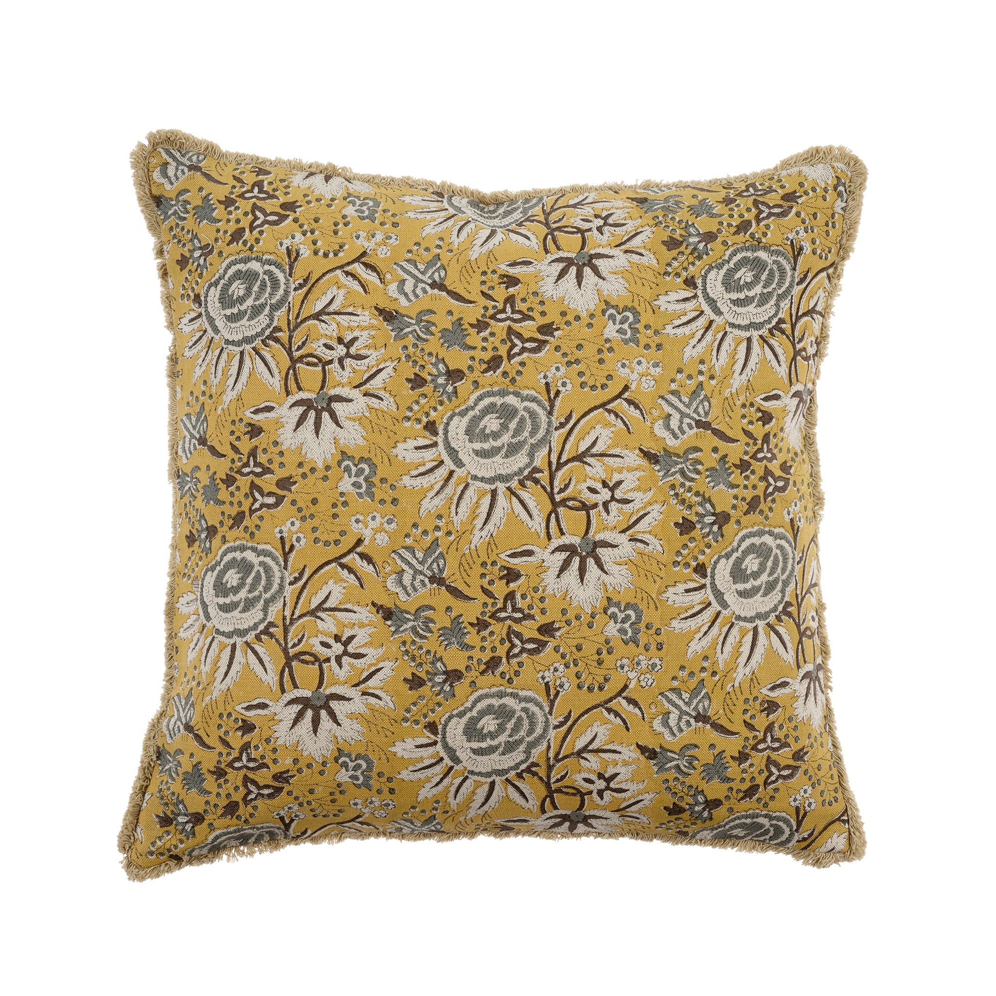 Marigold Linen  Pillow, 20" x 20"
