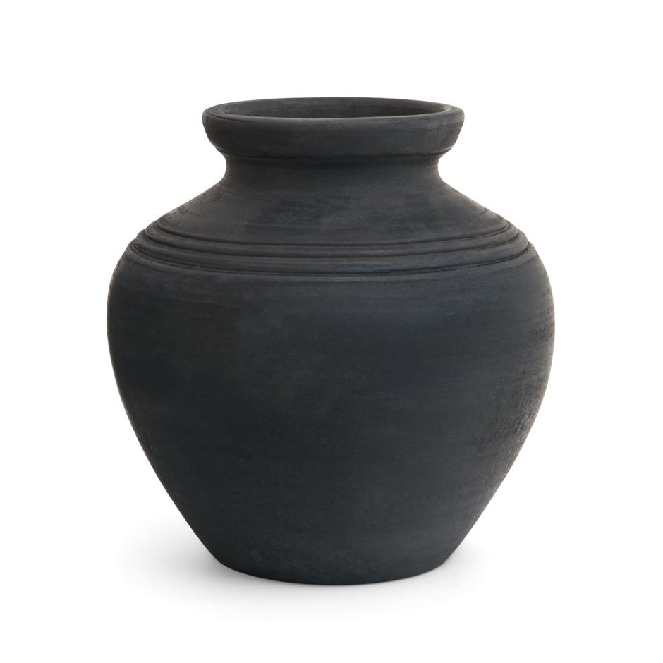 Vase Burnt Clay