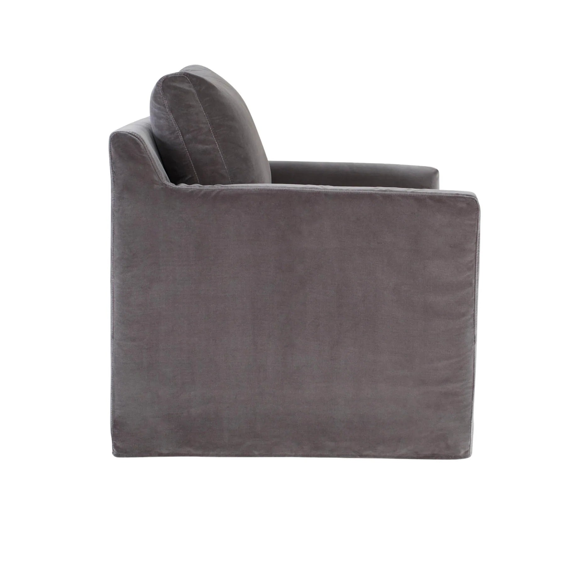 Heston Swivel Accent Chair Velvet